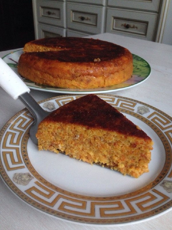 Морковный кекс