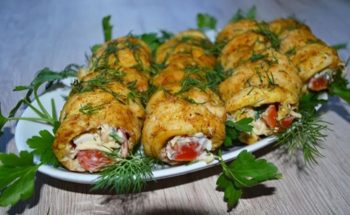 Курячі трубочки