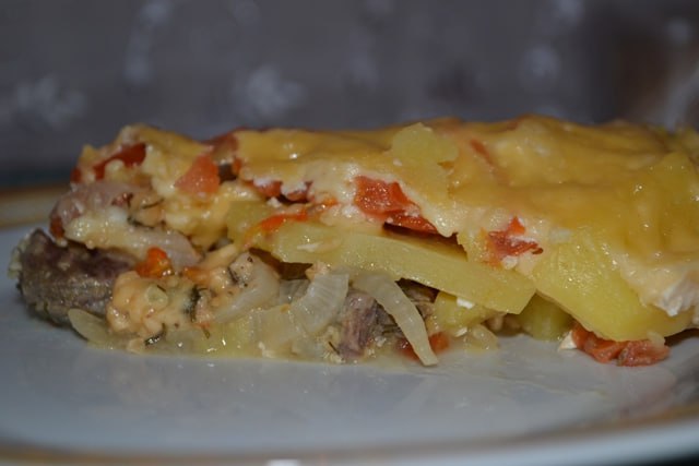 Мясо по-французски в мультиварке