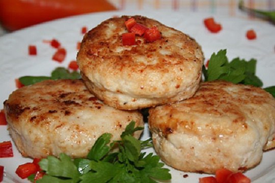 Котлети з індички в мультиварці