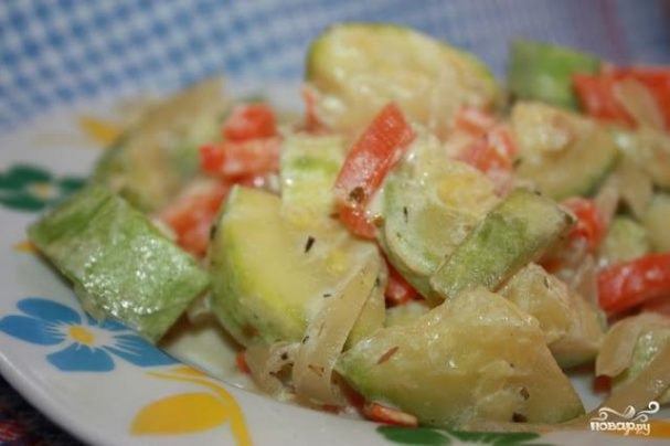 Кабачки в мультиварці