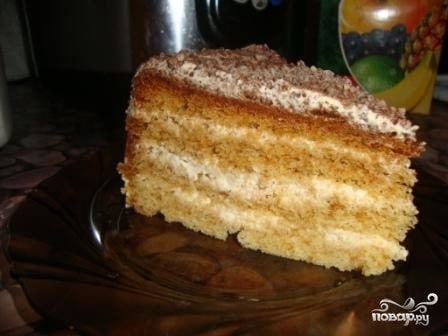 Медовик в мультиварке