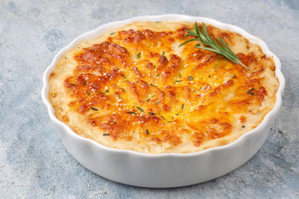 Картофельная запеканка с мясом в духовке