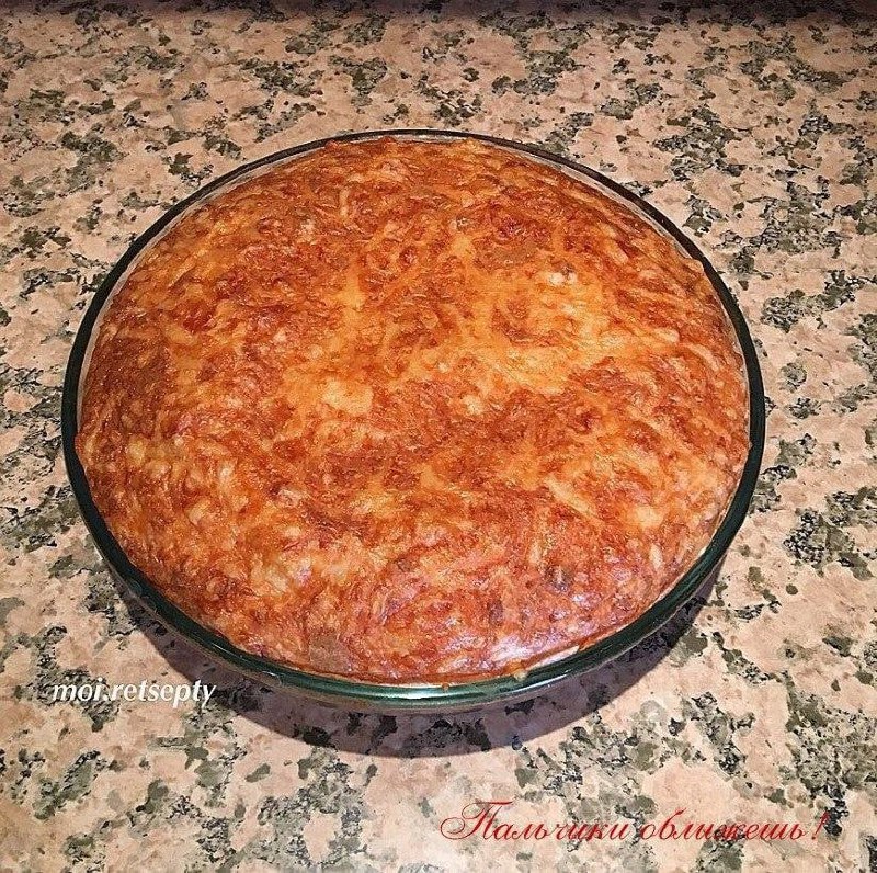 Пирог с капустой
