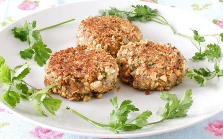 Гречані котлети з грибами