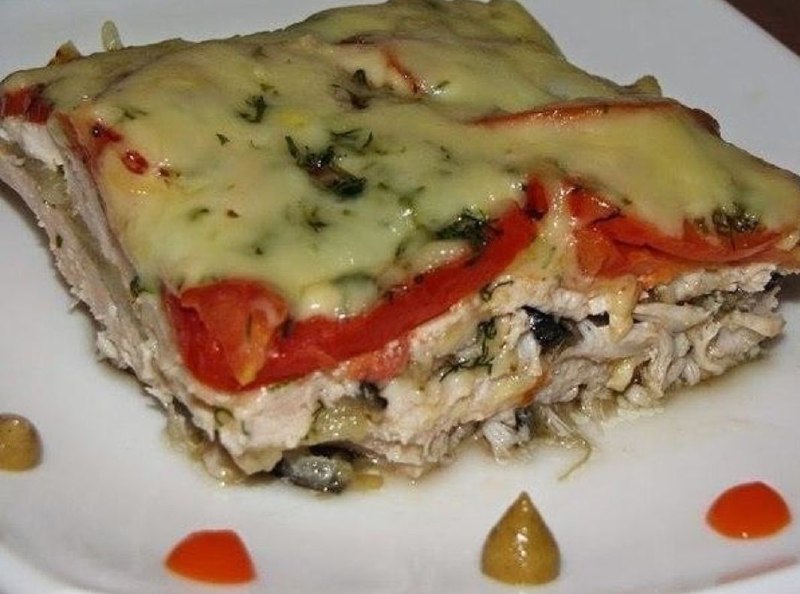 Куриная запеканка
