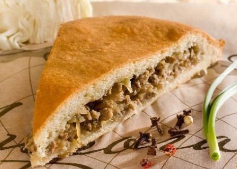 Пирог с мясным фаршем