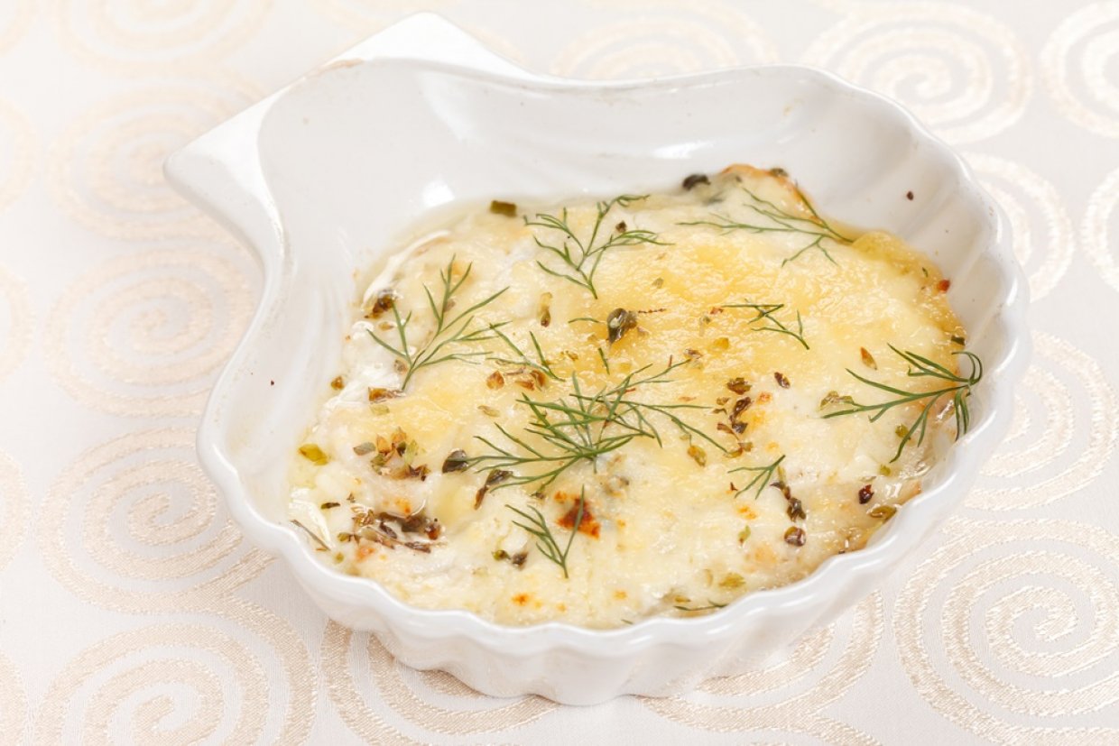 Жульєн з куркою та опеньками