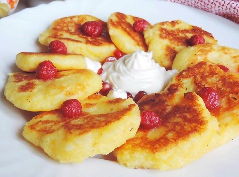 «Сырники» из манной каши