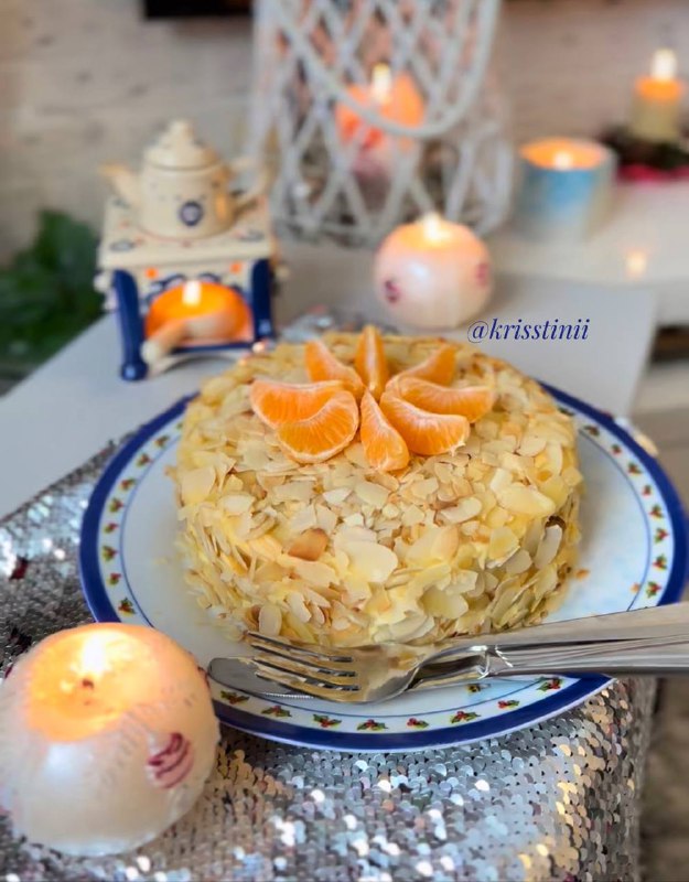 Миндальный торт