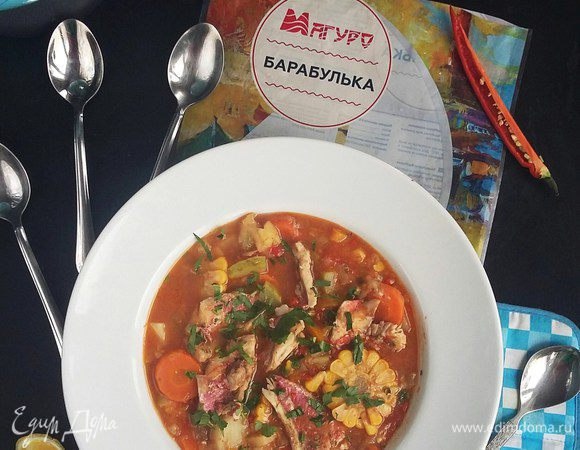 Чилийская касуэла из барабульки в мультиварке