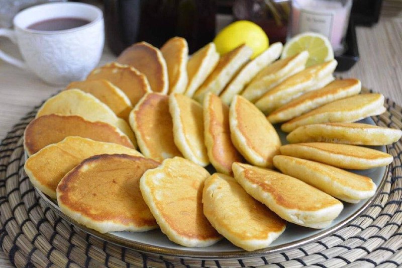Лимонні оладки