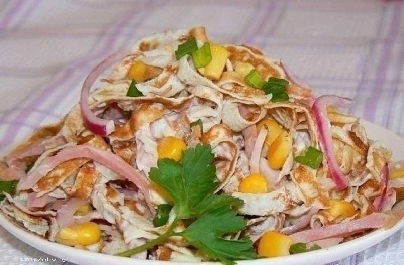 Салат «Сонячний»