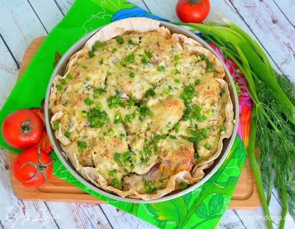 Курячі гомілки в сметанно-гірчичному соусі
