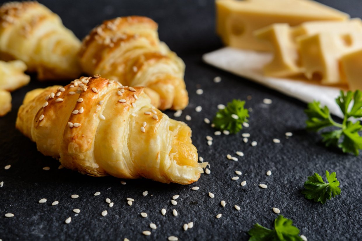 Круасани із сиром