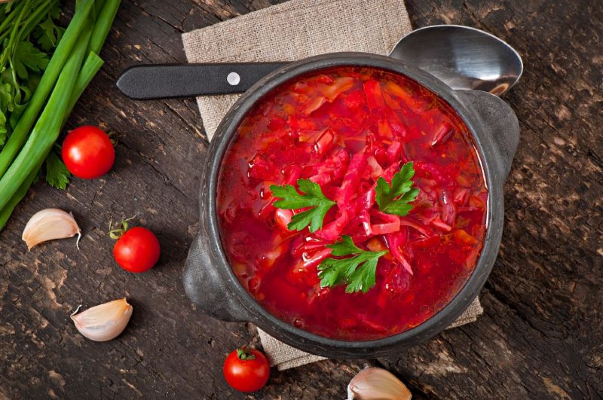 Борщ без мяса