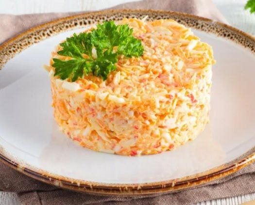 Салат із моркви з сиром