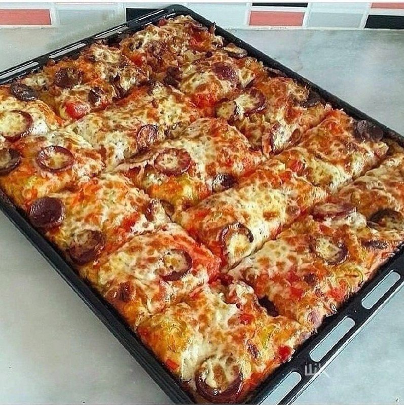 Быстрая и нежная пицца