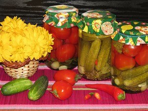Маринад для помидор и огурцов в мультиварке