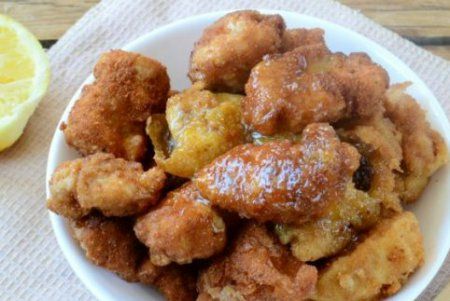 Курка в лимонному соусі китайською