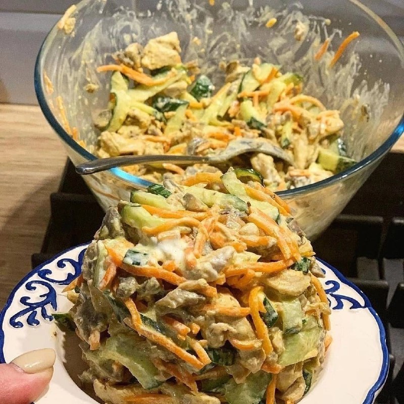 Очень вкусный салатик