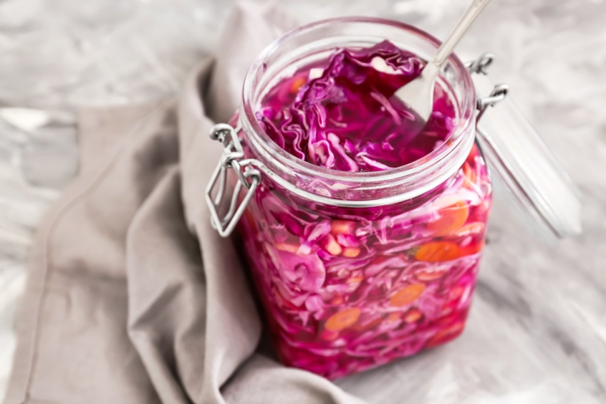 Маринована червонокачанна капуста