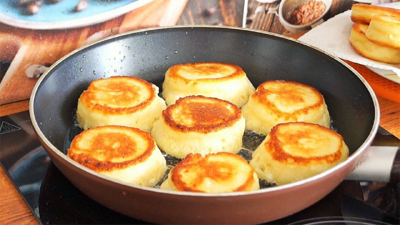 Творожные оладушки