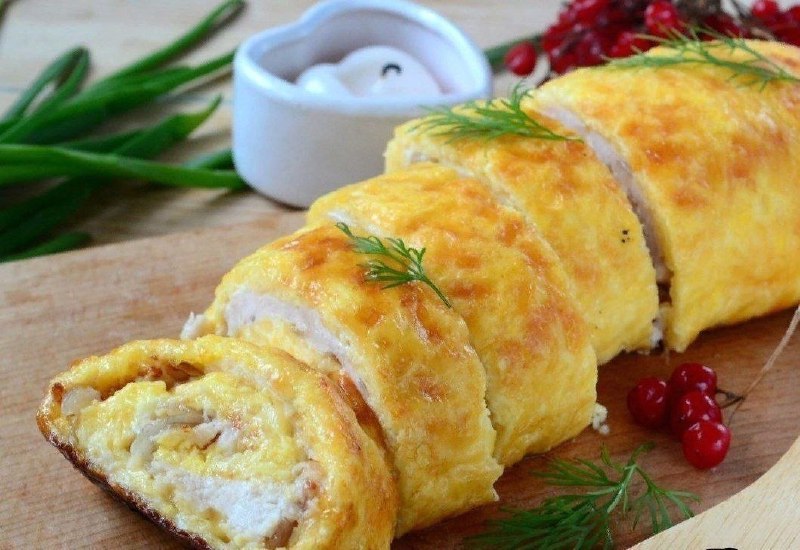Найсмачніший курячий рулет будинку