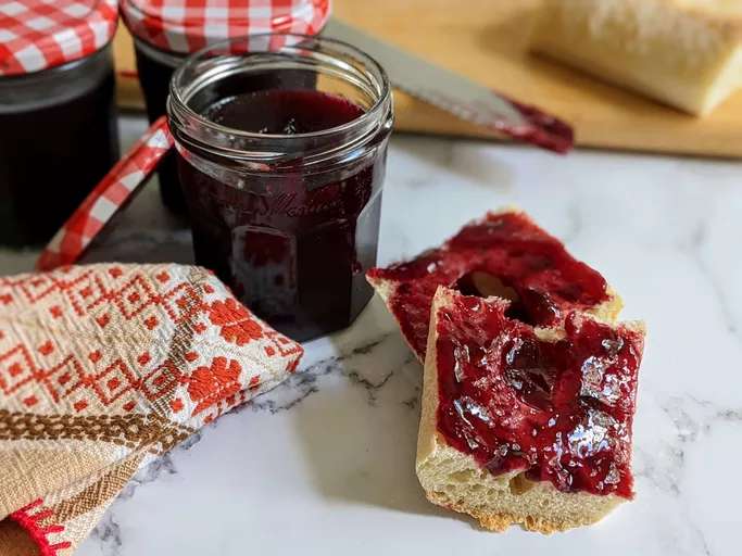 Малинове желе