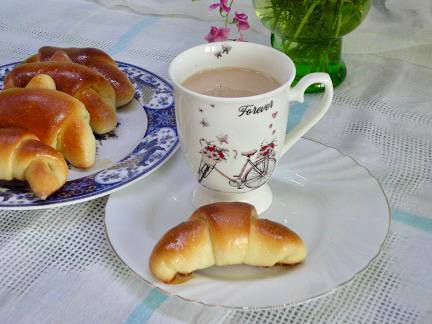 Круасани з лимонним цукром