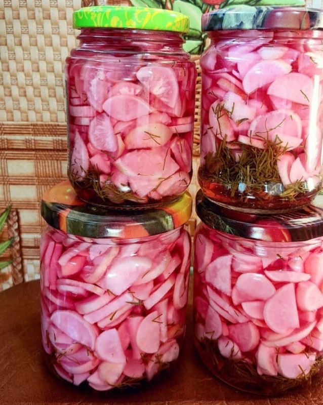 Редиска маринована