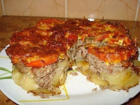 Картопля під 