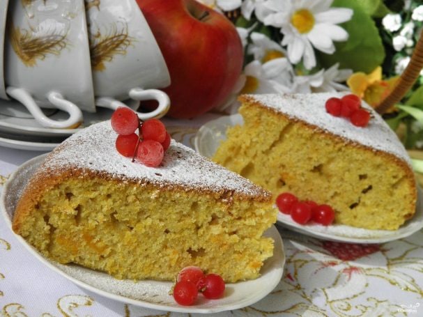 Гарбузовий пиріг з корицею