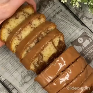 Кекс с глазурью