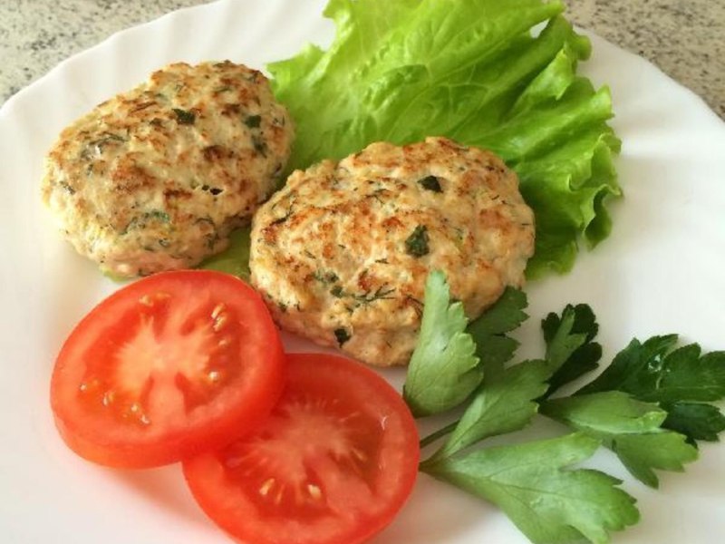 Кабачково-курячі котлети