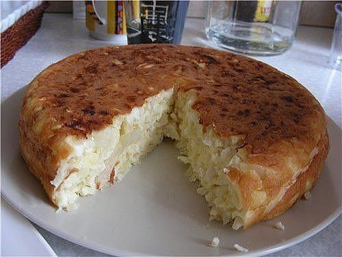 Капустная шарлотка