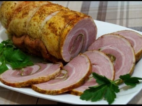 М’ясний рулет у мультиварці