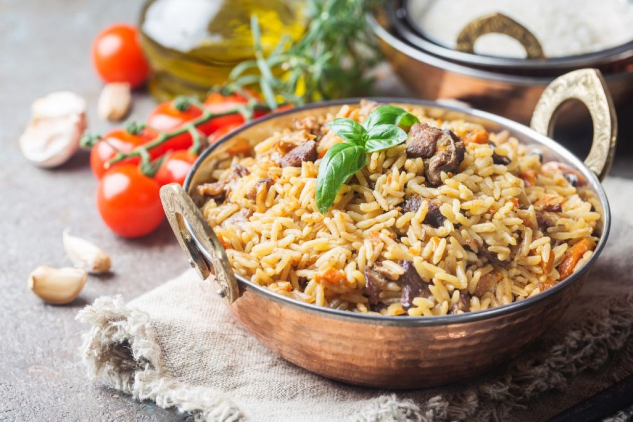 Класичний плов із яловичиною