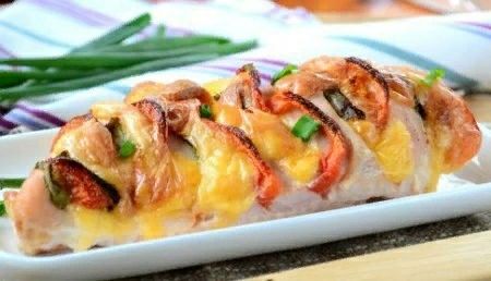 Курица под сыром