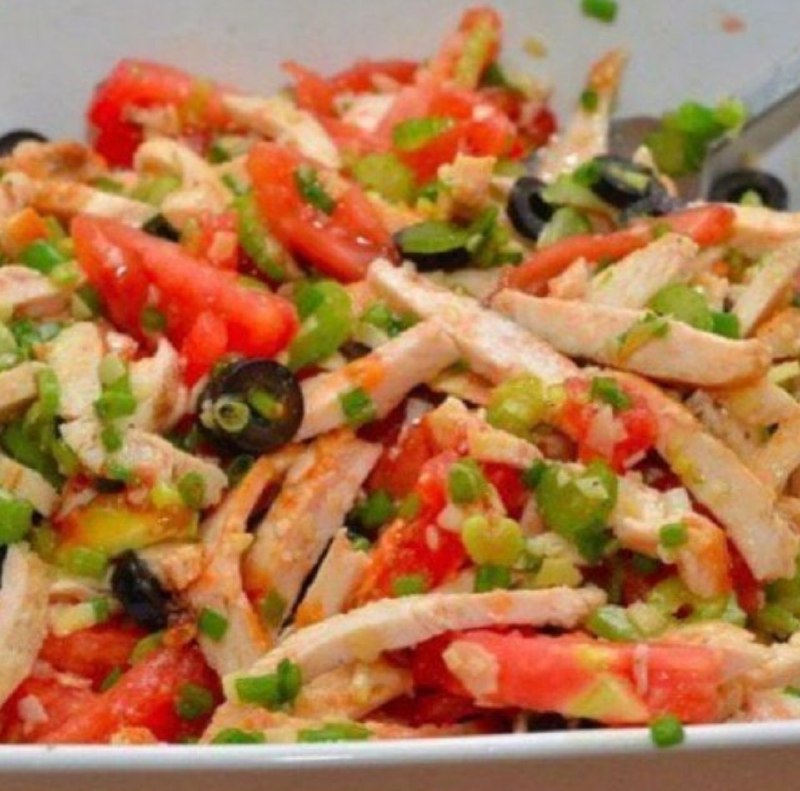 Салат із курки
