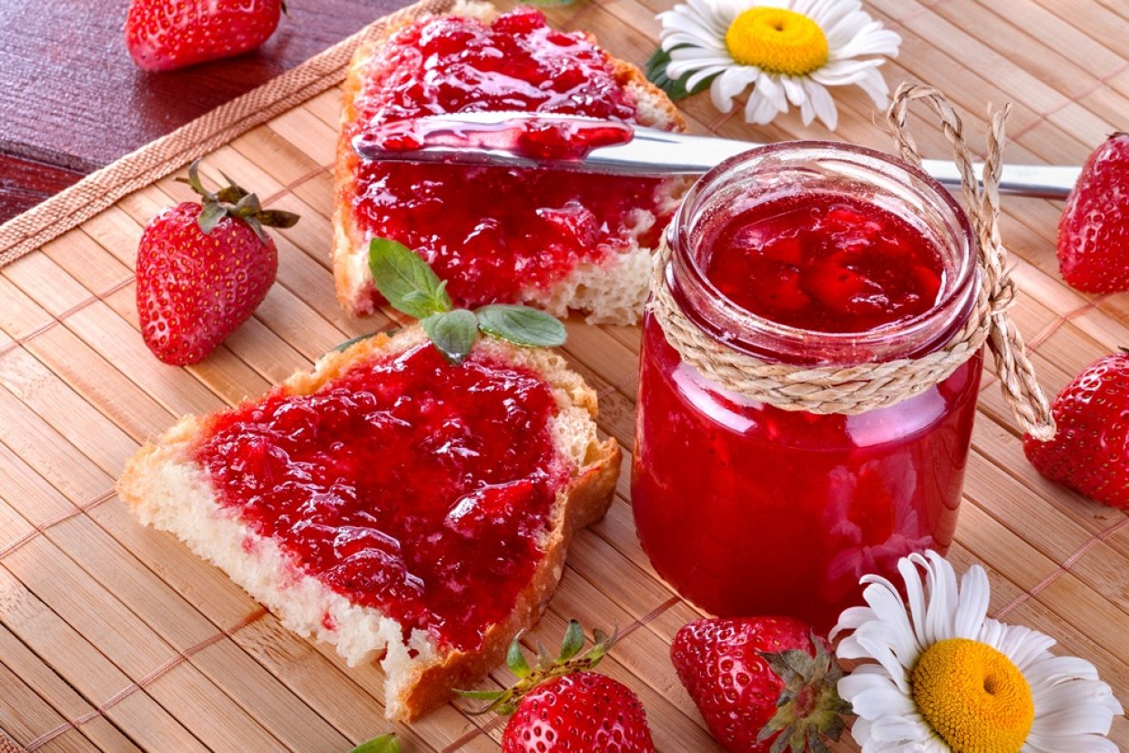 Полуничний джем з агар агаром