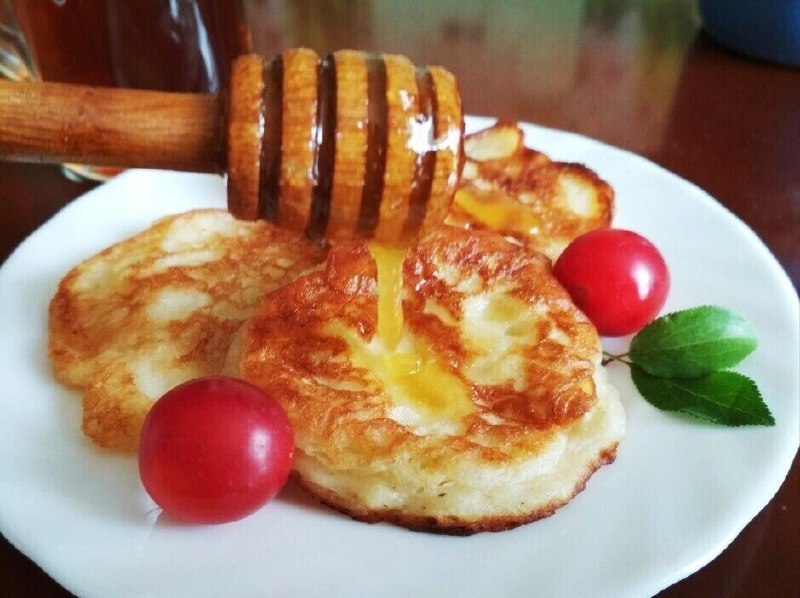 Яблучні оладки