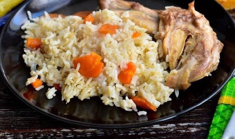 Кролик с рисом