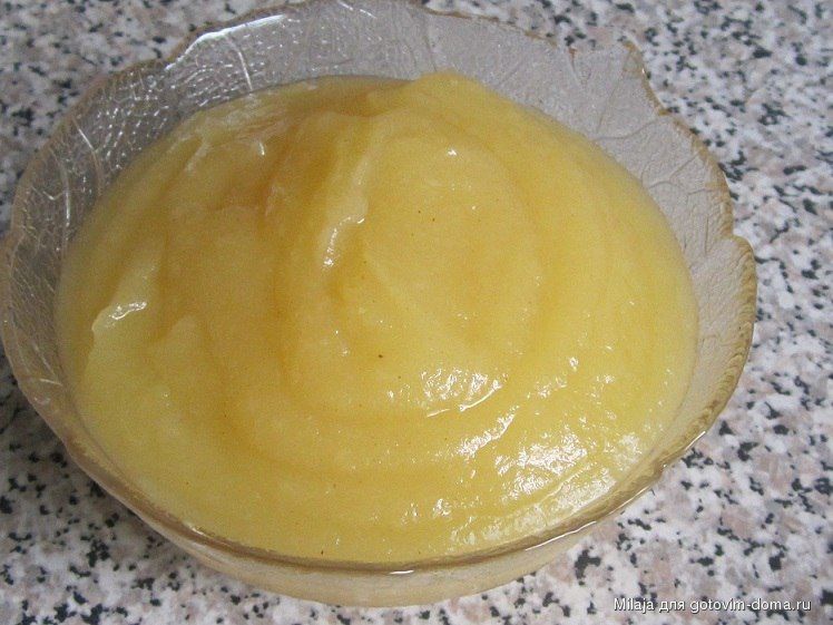 Яблучний мус у мультиварці