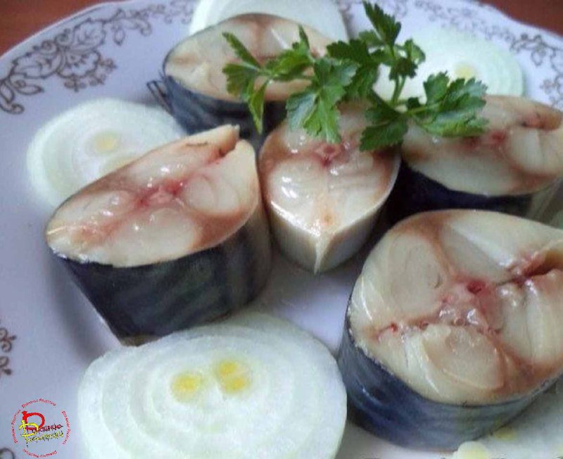 Домашняя малосольная скумбрия