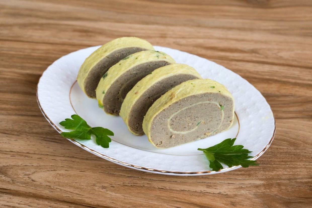 Печінковий рулет із яловичої печінки