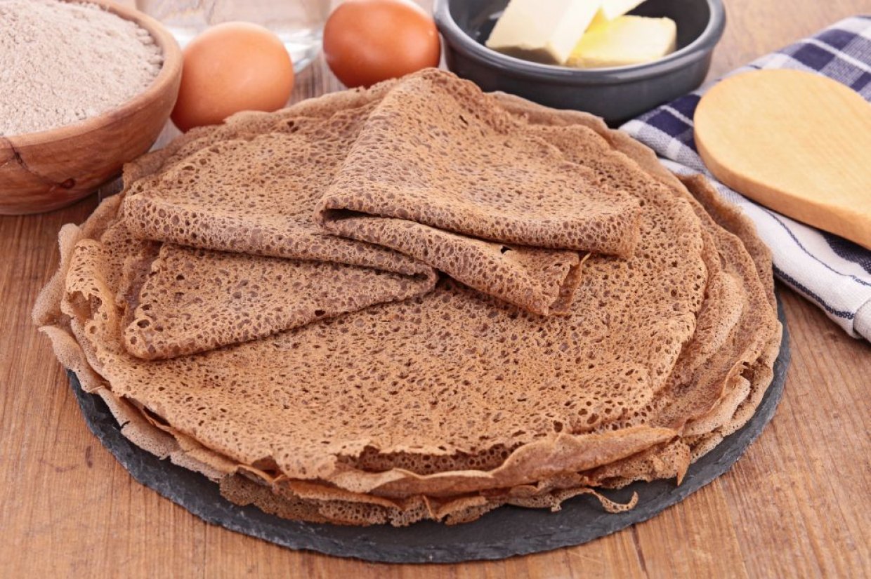 Млинці з гречаного борошна