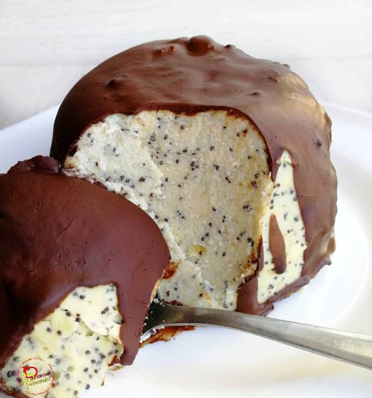 Банановый магкейк с маком