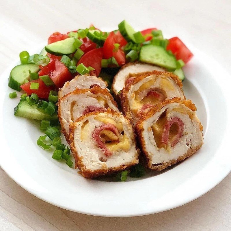 Курячі рулетики