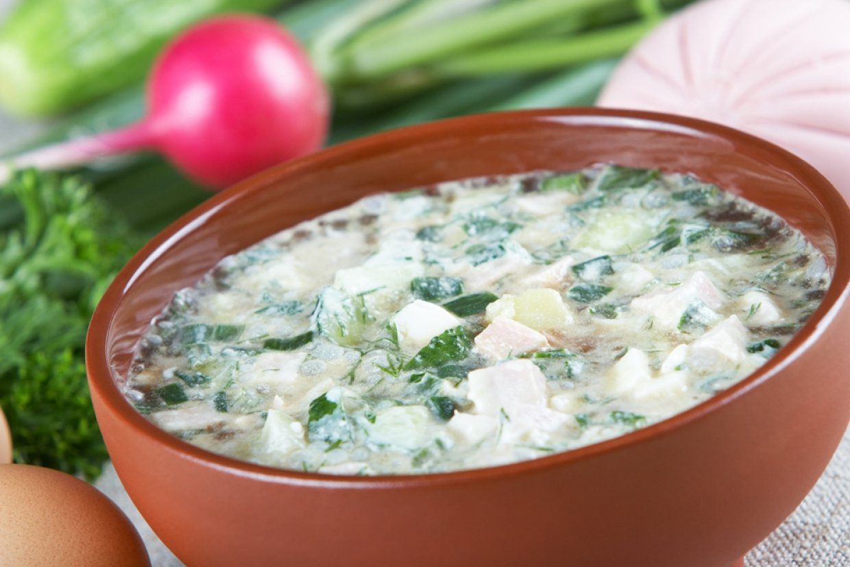 Окрошка з рисом